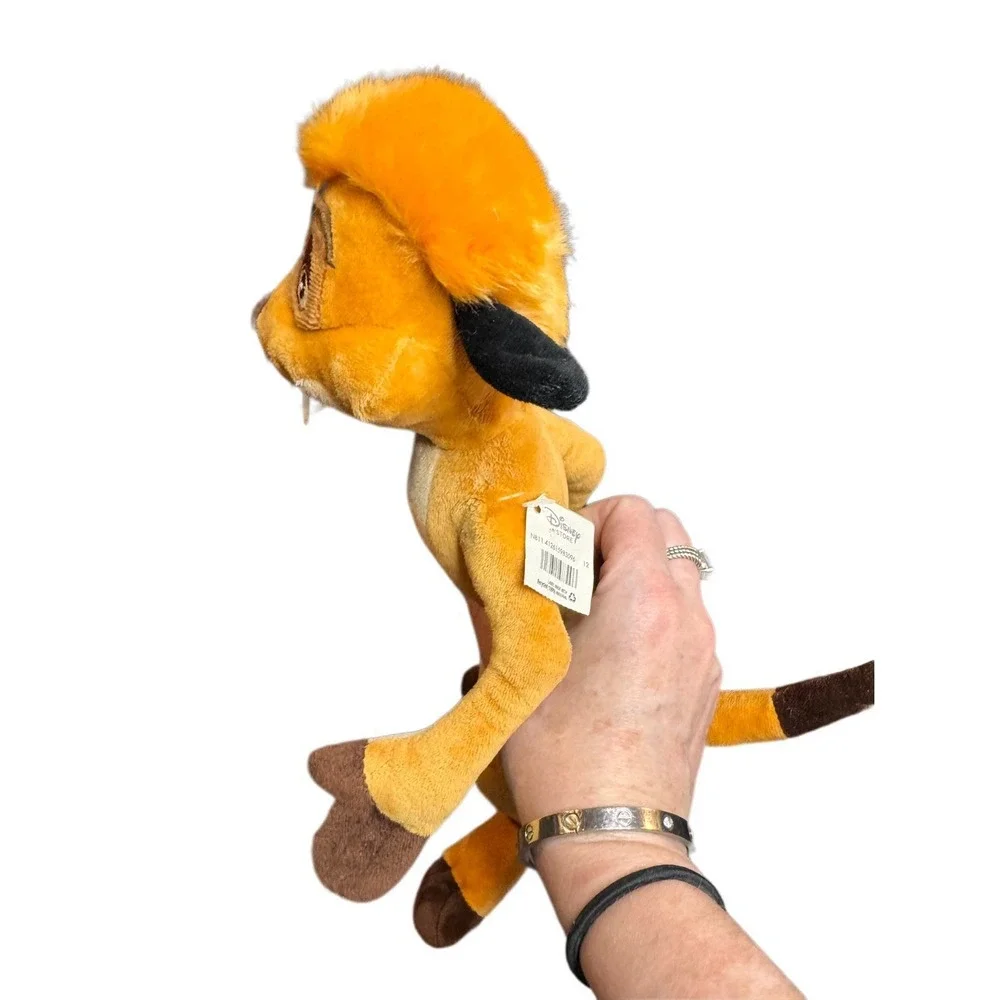 Vintage Disney Lion‎ King Timon Meerkat Plush Stuffed Animal Toy W/ Tags 12